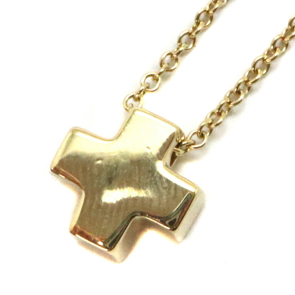 Tiffany Roman Cross Necklace Yellow Gold